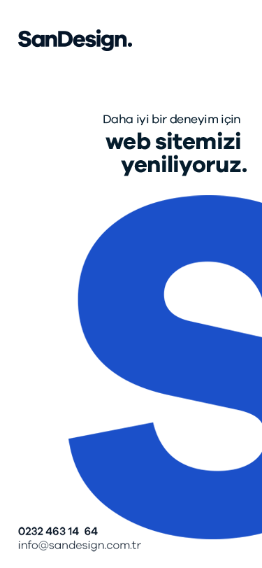 SanDesign Web Sitesi Yenileniyor